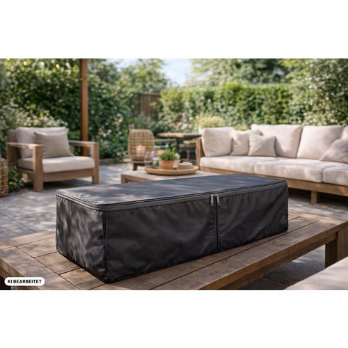CASAYA Aufbewahrungstasche Deluxe aus Polyester in Grau, B/H/T: 125 x 50 x 32 cm - Bild 2
