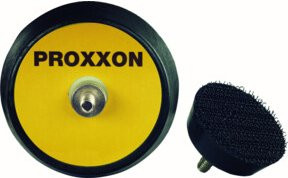 Proxxon Schaumstützteller in Schwarz mit einem Durchmesser von 30 mm für WP/E, WP/A, EP/E und EP/A - Bild 1
