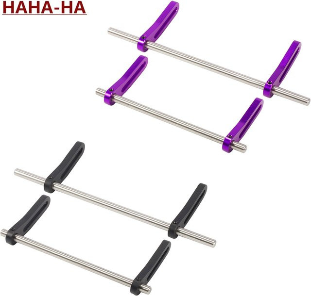 MALOM RC Front- und Heckstoßstangen, Metall, 1:10, Zubehör - Bild 1