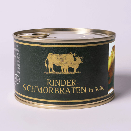 Bäuerliche Erzeugergemeinschaft Schwäbisch Hall Rinderschmorbraten 400 g - Bild 1