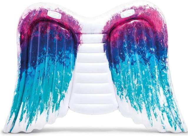 Intex Luftmatratze Engelsflügel Pool Lounge Multicolor B: 216 cm, B: 155 cm - Bild 1