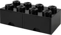 Room Copenhagen Aufbewahrungsbox LEGO Brick Drawer 8 in Schwarz - Bild 1