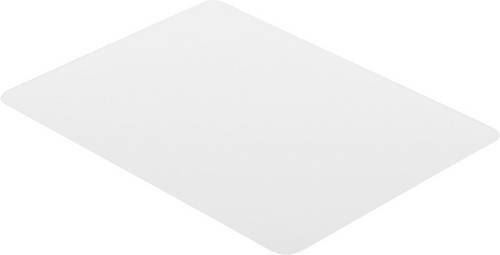 LogiLink EO0085 Bodenschutzmatte transparent mit glänzender Oberfläche, B/T/H: 120 x 90 x 0,2 cm - Bild 1