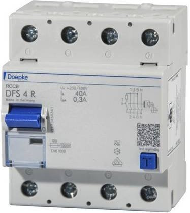 Doepke RCD FI-Schutzschalter in Weiß - Bild 1