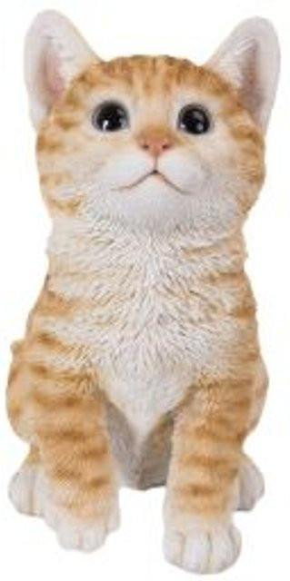 HotAnt Kätzchen Figur in Orange aus Polystone - Bild 1