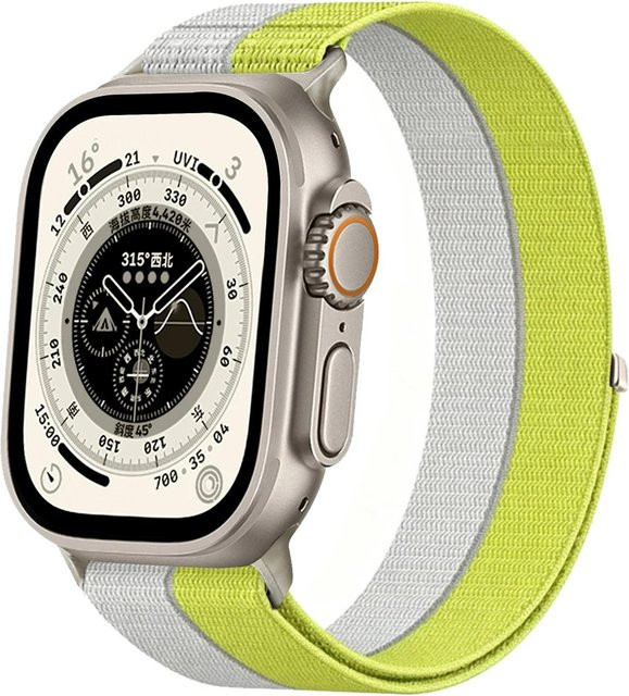 MY-CASE Uhrenarmband Nylon, geflochten, Schwarz, Unisex - Bild 1