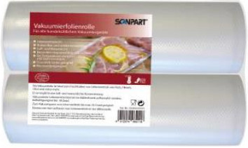 SCANPART Vakuumierfolien transparent, Breite: 30 cm, Länge: 600 cm - Bild 1