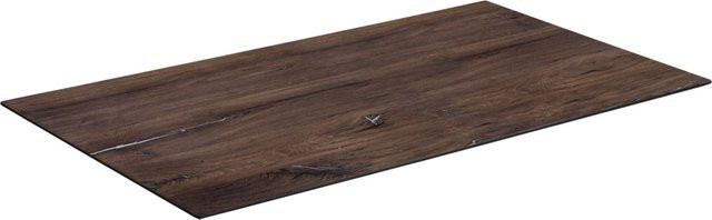 VEGA Outdoor Tischplatte Lift rechteckig dunkelbraun B: 80 cm, L: 120 cm - Bild 1
