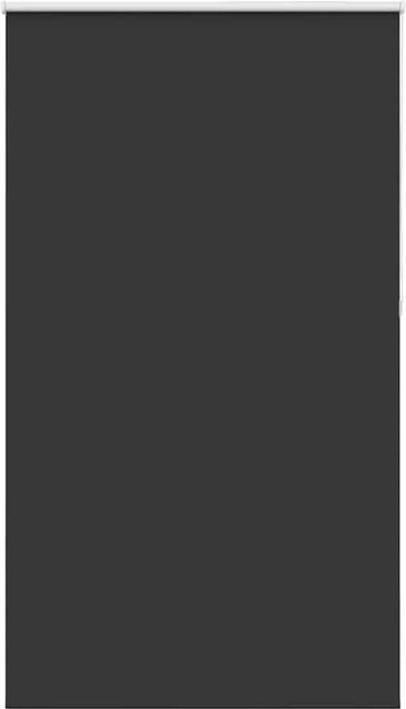 vidaXL Verdunkelungsrollo Schwarz aus Polyester, Breite: 120 cm, Höhe: 210 cm - Bild 1