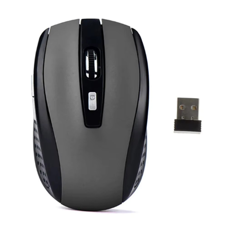 Kebidumei Kabellose Optische Maus in Schwarz mit einstellbaren DPI-Stufen und 2,4 G Technologie für Notebook, PC und Laptop - Bild 7