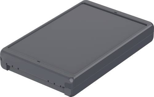 Bopla Bocube Industrie-Gehäuse aus ABS in Graphitgrau RAL 7024, B/T/H: 27,1 x 17,0 x 4,0 cm - Bild 1