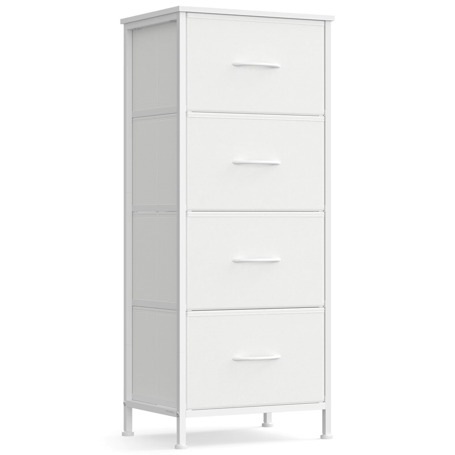 SONGMICS Kommode mit 4 Stoffschubladen aus Stahl und MDF in Schwarz, Braun oder Weiß - Bild 2