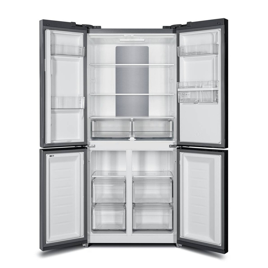 POCOline Multi-Door MD183-432EWDDNF Kühlschrank in Dark Inox mit No-Frost Technologie, B/H/T: 84 x 183 x 64 cm - Bild 2