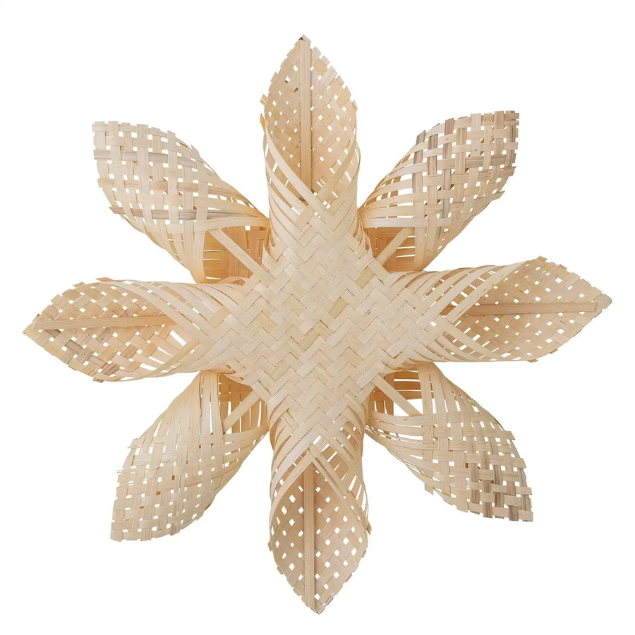 Bloomingville Hani Bambusstern in Beige, Höhe: 55 cm - Bild 1