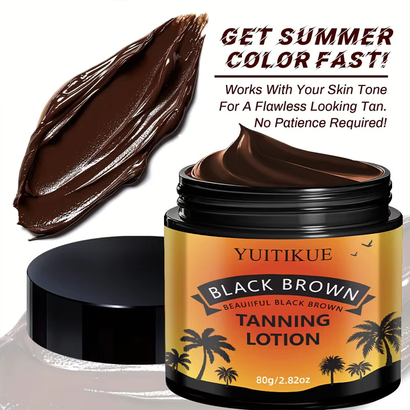 YUITIKUE Bräunungslotion, 80g, Schwarzbraun - Bild 4