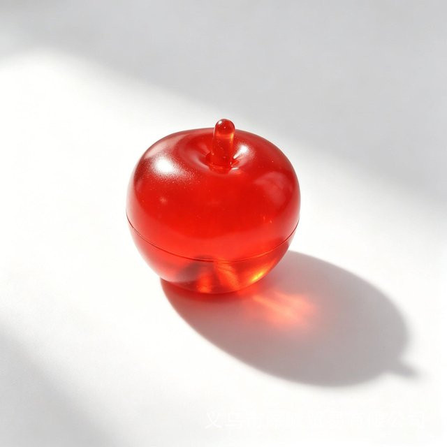 BC Pet Supplies Apfel TPR Quetschball, Stressabbau Fidget Spielzeug, rot, 1 Stück - Bild 1