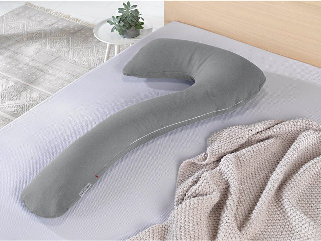 Theraline My 7 Schlaf- und Stillkissen Bamboo Collection, Blau, 150 cm - Bild 1