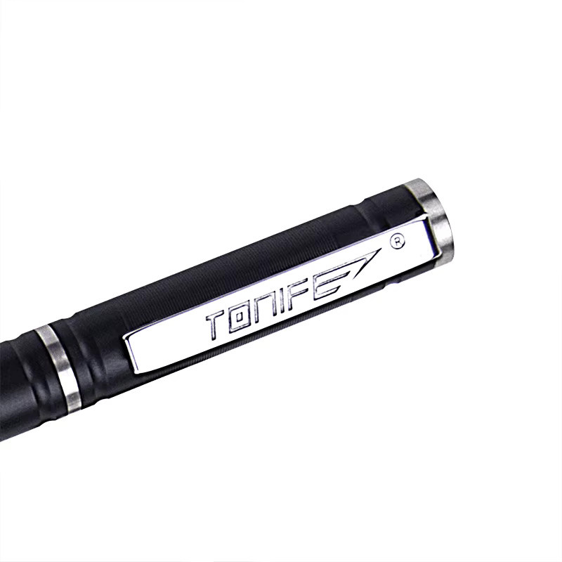 TONIFE MT1802 Elite Taktischer Stift aus Wolframstahl mit Notfall-Glasbrecher und nachfüllbarer Tinte - Bild 1