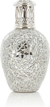 ASHLEIGH&BURWOOD Duftlampe Meteor in Silber mit Glas und Tealight-Halterung - Bild 1
