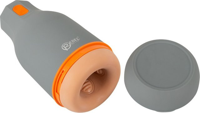 Rebel Glans Masturbator Eichelvibrator mit Super Squeeze-Massagetechnik in Grau - Bild 1