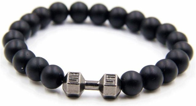 xianyi01 Armband, Vulkanstein, Schwarz, Unisex - Bild 1