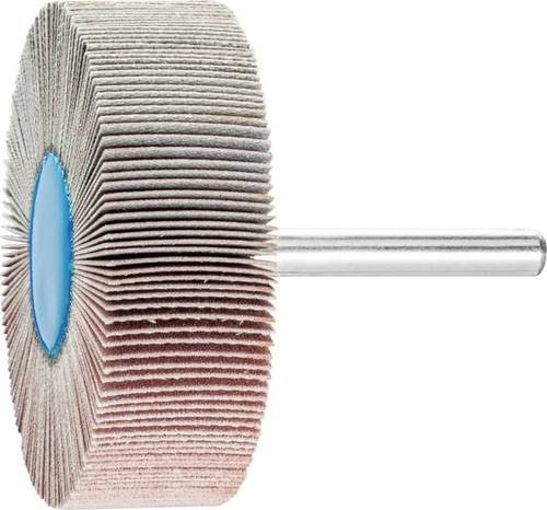PFERD Korund Fächerschleifer A320 für Feinschliff und Finish, Durchmesser: 60 mm, Schaft-Durchmesser: 6 mm, 10 Stück, Multicolor - Bild 1