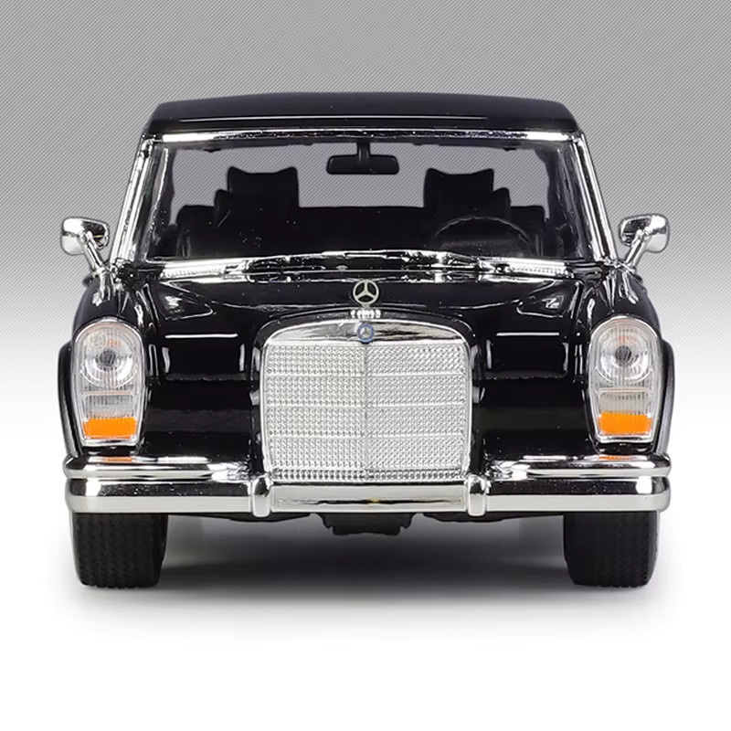 WELLY Mercedes-Benz 600 (1963), Druckguss-Oldtimer-Modell, 1:24, Schwarz - Bild 2