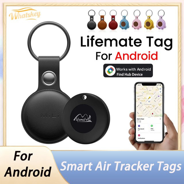 Lifemate Tag Go Smart Tracker Schwarz Bluetooth Item Finder und Locator für Android mit Google Find My Device Unterstützung - Bild 1