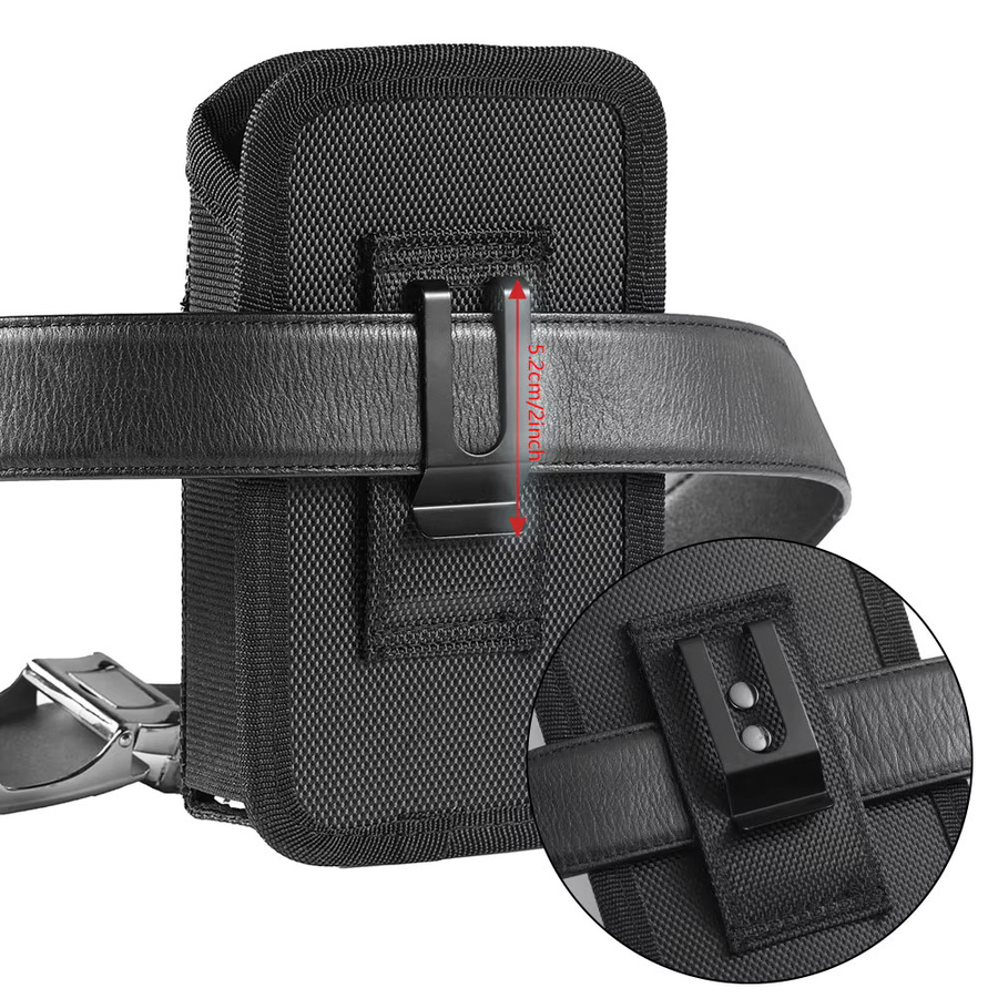 Kosibate Scanner Holster Tragetasche in Schwarz für Zebra TC77 TC70 TC75x TC75 TC7Ox TC72 M60 MC67 - Bild 4