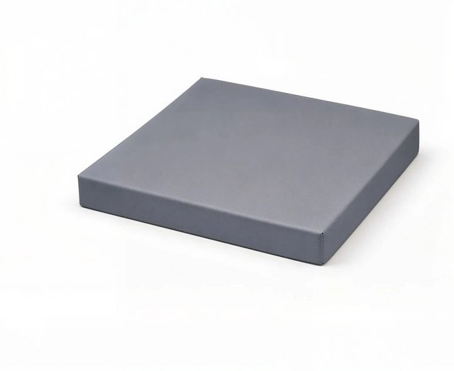 Setgarden 6er Set Sitzkissen für Stühle Indoor & Outdoor, Grau, B/T/H: 40 x 40 x 4 cm - Bild 1