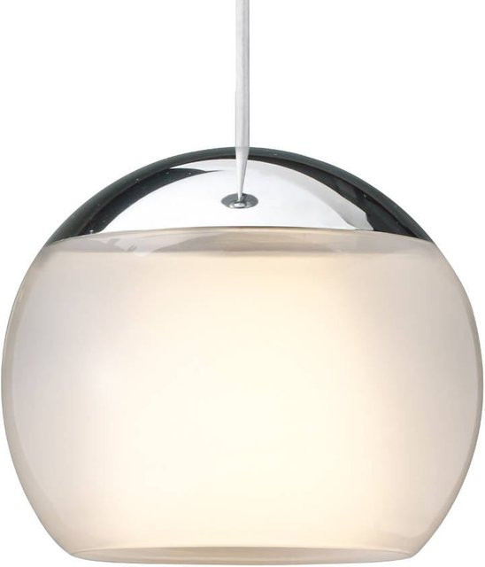 Oligo Balino LED-Pendelleuchte in Chrom und Satiniert mit Glas-Elementen und Casambi-Steuerung - Bild 1