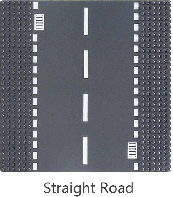 Yiran toy Bauklotz Grundplatte Stadtansicht Verkehr 1-teiliges Set - Bild 1