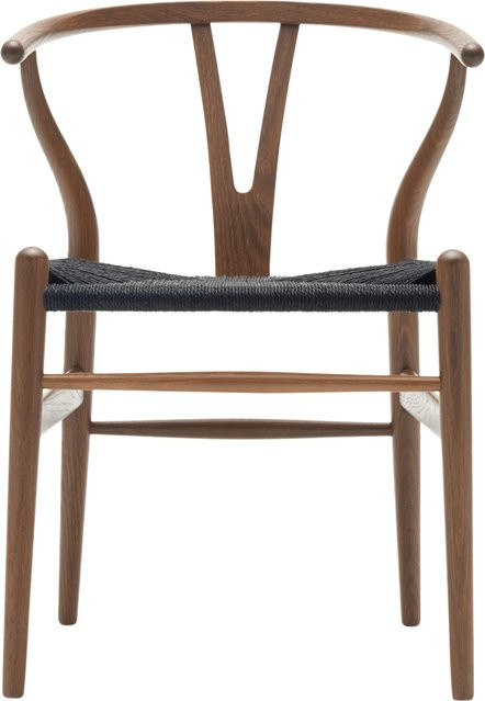 Carl Hansen & Søn CH24 Y Wishbone Stuhl aus Eiche und Papierkordel in Braun - Bild 1