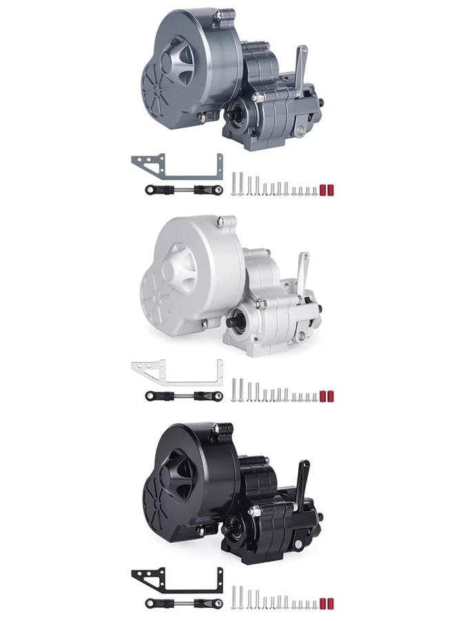 Axial Aluminium-Komplettgetriebe mit Übertragungsgetriebe, Metall, Zubehör - Bild 6