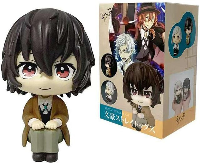 MegaHouse Bungo Stray Dogs Dazai Osamu Nakajima Atsushi Q-Version Actionfigur, 10cm, ab 14 Jahren - Bild 1