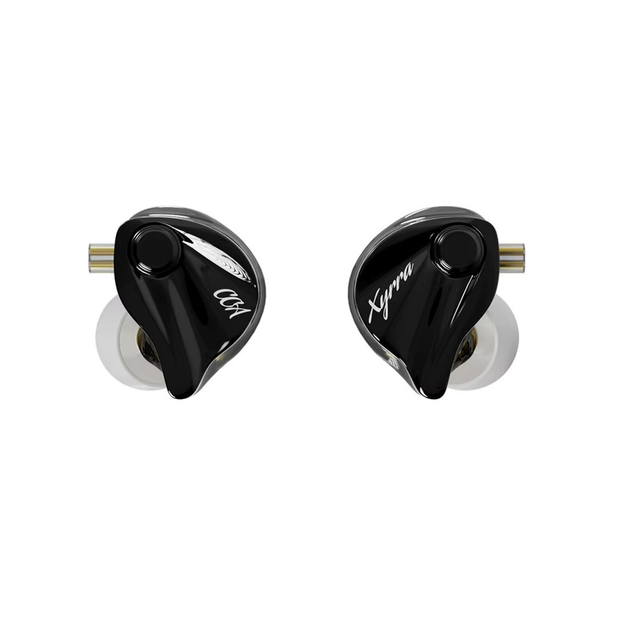 CCA Xyrra Ring In-Ear Kopfhörer aus Zinklegierung in Schwarz mit Hifi-Klangqualität für Live-Bühnenüberwachung - Bild 3
