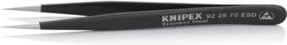 Knipex Universalpinzette ESD aus Edelstahl in Schwarz, 110 mm - Bild 1