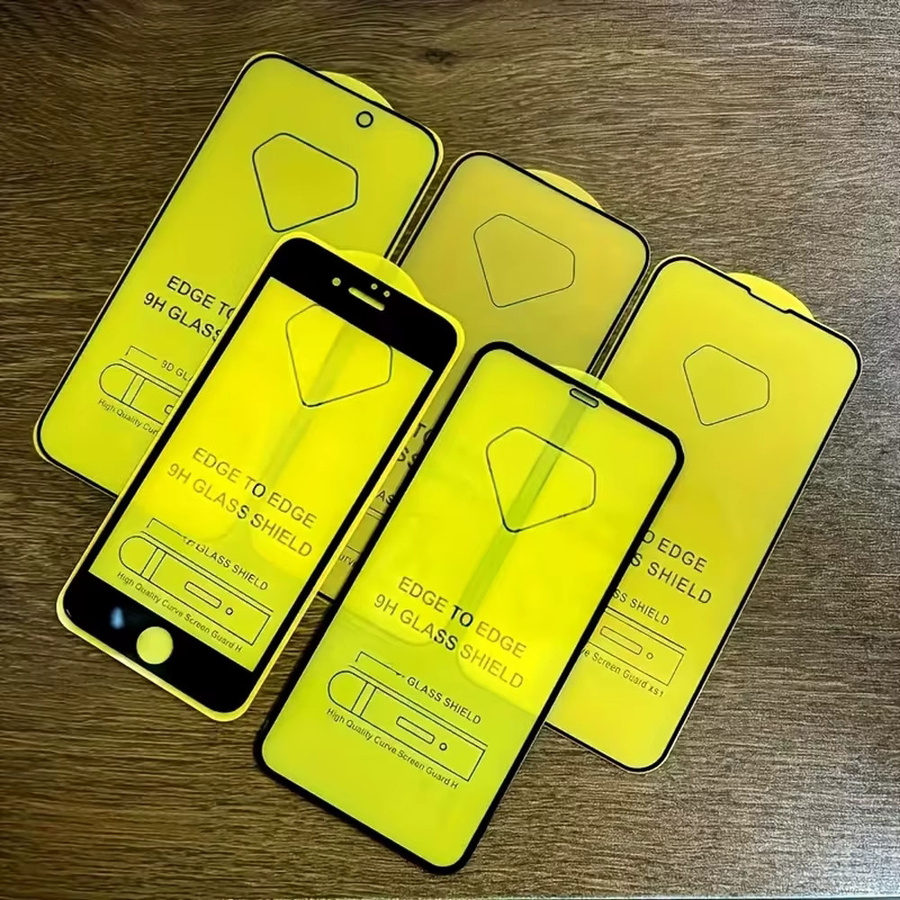 Kardeem 9D Panzerglas Displayschutz transparent für iPhone Modelle - Bild 5