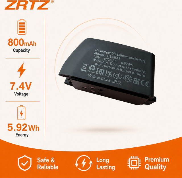 SRAM 2er-Set Akku für XX1 X01 Red Force AXS GX AXS Etap Wireless Elektronische Schaltung, 800mAh, Schwarz - Bild 1