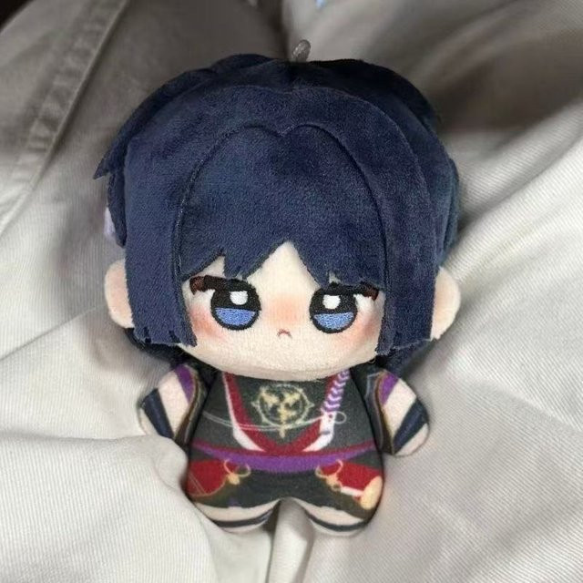 Genshin Impact Wanderer Scaramouche Plüschtier, Schlüsselanhänger, 10cm - Bild 1