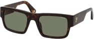 Police SPLL 12 Sonnenbrille, Quadratisch, Herren, Vollrand, Kunststoff, braun grün - Bild 1