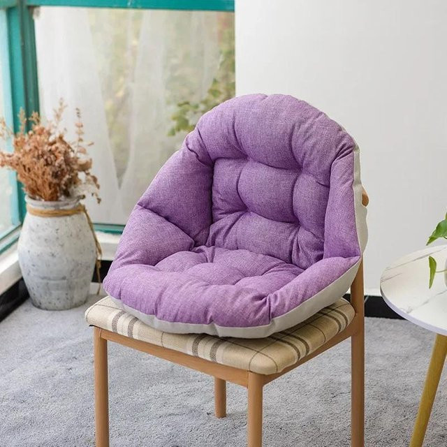 YTO Home Sling Stuhlkissen für Indoor und Outdoor, quadratisches Sitzpolster aus Polyester und Baumwolle, B/B/H: 45 x 45 x 1 cm - Bild 1