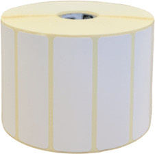 ZEBRA Thermotransfer-Etiketten Z-PERFORM 1000T aus Papier, Weiß, Unbeschichtet, Permanent Haftend, B: 76 mm, Kern: 76 mm (3002066) - Bild 1