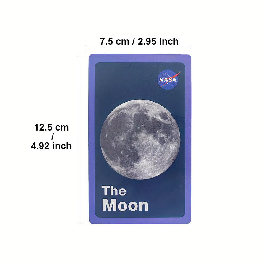 Sonnensystem Star Learning Flashcard Space Trading Card, Weltraum, Pappe / Karton, Bunt / Mehrfarbig - Bild 2