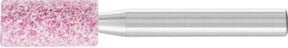 PFERD TOOLS STEEL Schleifstift Zylinder A46 in Pink für Stahl und Stahlguss, Durchmesser: 10 mm, Länge: 20 mm, Schaft-Durchmesser: 6 mm - Bild 1