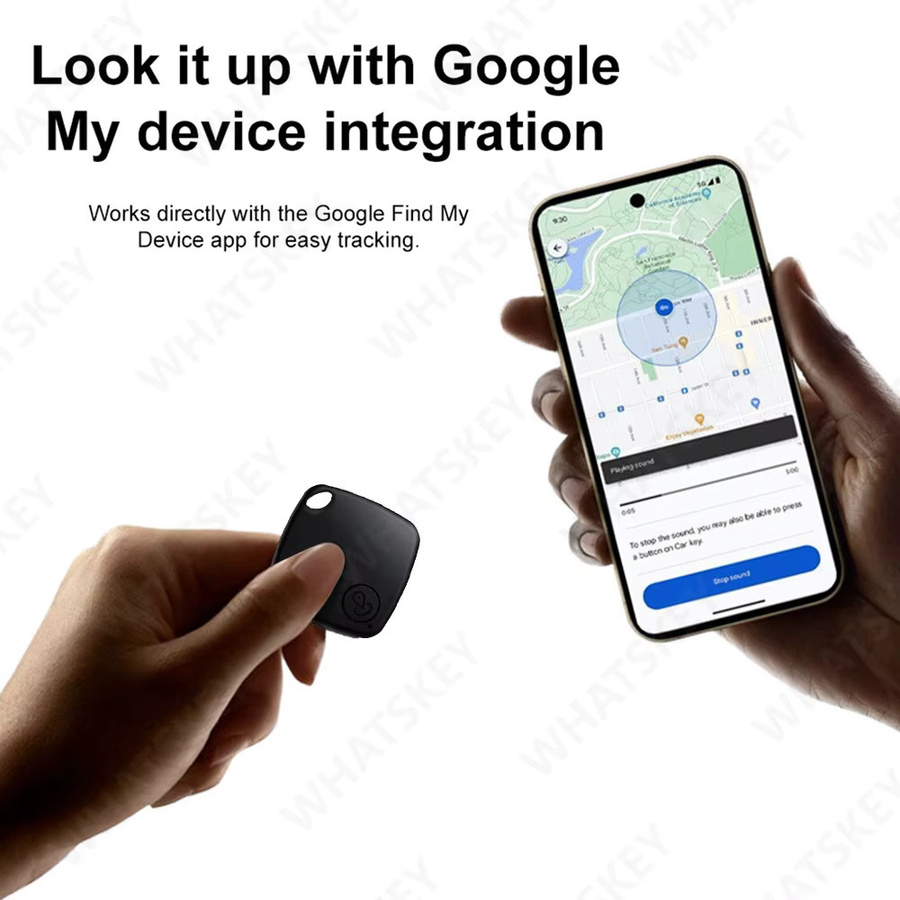 Peocke GPS-Tracker für Android mit Google Find My Funktion, tragbarer Antilost-Finder für Kinder, Haustiere, Motorrad und andere Gegenstände, erhältlich in Schwarz oder Weiß - Bild 4