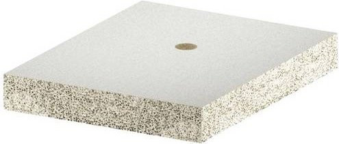 OBO Bettermann Brandschutzplatte gelocht GLB-PG1, grau, B/T/H: 150 x 120 x 20 cm - Bild 1