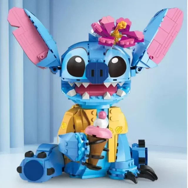 Potdemiel Disney Cartoon Stitch Bausteine, mit beweglichen Ohren - Bild 1