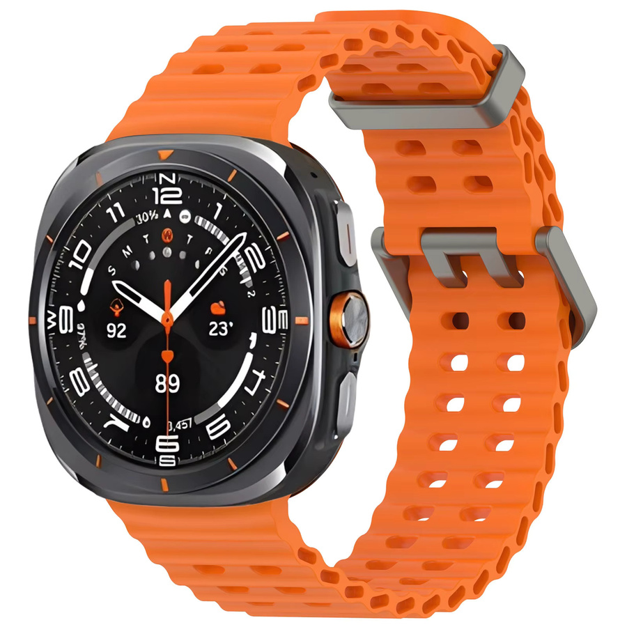 Samsung Uhrenarmband Ocean Silikon, Galaxy Watch Ultra 47mm, Unisex - Bild 2