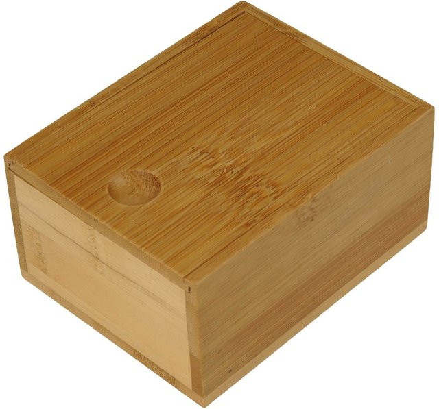 Fackelmann Seifenbox aus Bambus mit Schiebedeckel in Braun - Bild 1